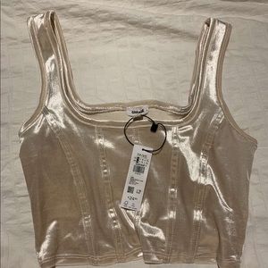 NWT Garage Velvet Tank